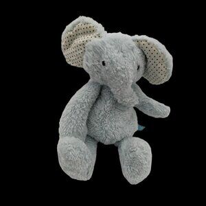 Manhattan Toy Company Blue Elephant Pattern Pals Plush 12 inch